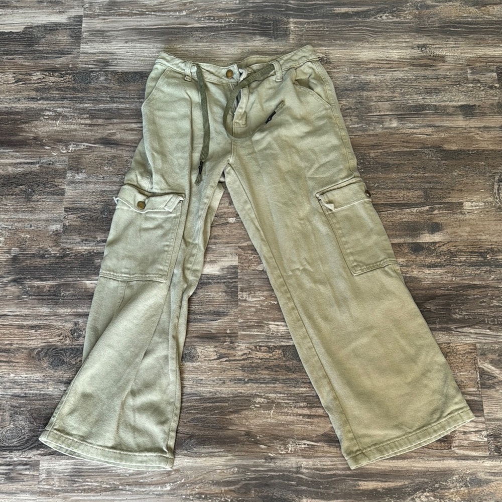 Olive Green Cargo Pants